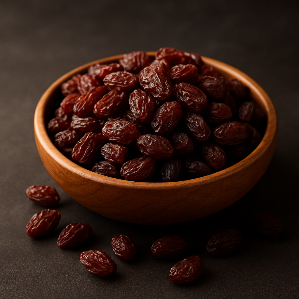Découvrez le Kishmish Afghan HIRA, des raisins secs d’exception issus d’un savoir-faire traditionnel afghan. Naturellement séchés au soleil, ils conservent toute leur douceur fruitée et leur richesse en nutriments. 