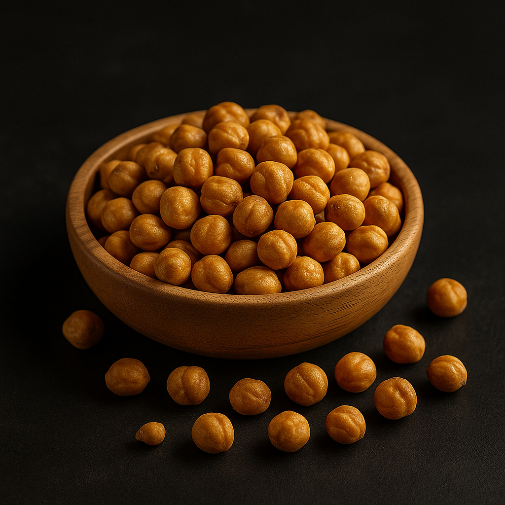 Découvrez le Nokhod Afghan HIRA , ces pois chiches grillés sont un snack traditionnel croquant et savoureux. Ces pois chiches grillés à sec sont riches en nutriments et offrent une alternative saine et authentique aux biscuits ou chips industriels. 